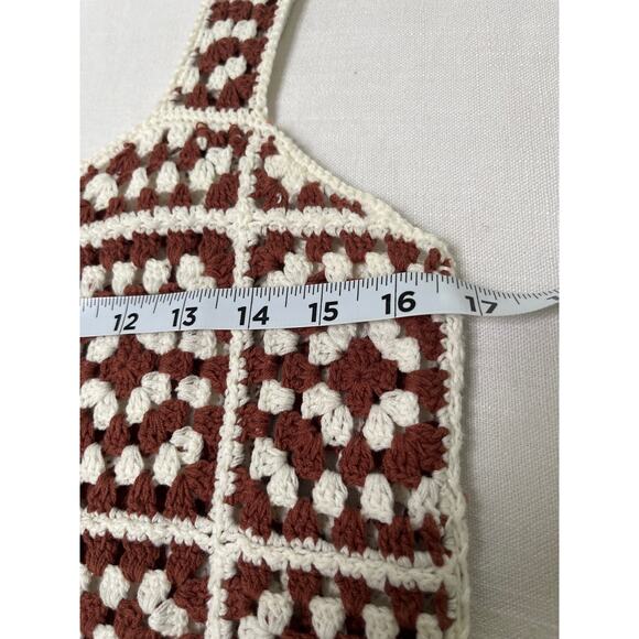 MARINE LAYER CELESTE CROCHET SQUARE RETRO 70S UNLINED
MINI DRESS Size S NWT - Picture 7 of 9